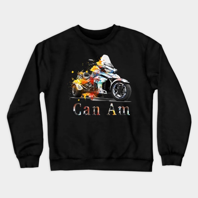 Can Am Crewneck Sweatshirt by Urban Archeology Shop Gallery